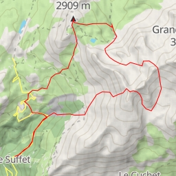 thumbnail for Pointe du Grand Vallon, face N par les Coins