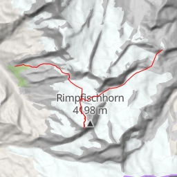 thumbnail for Rimpfischhorn, Voie normale depuis Britannia Hutte