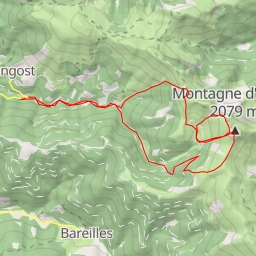 thumbnail for Montagne d'Areng, Boucle par le vallon du couret d'O
