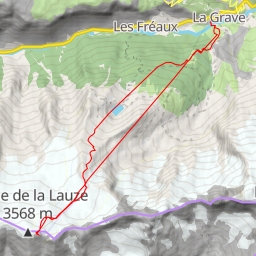 thumbnail for Dome de la Lauze, Normale par le Lac de Puy  Vachier