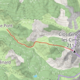 thumbnail for Sommet de Clot Ginoux, par la croupe Ouest