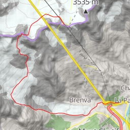 thumbnail for La Tour Ronde, glacier de la Brenva