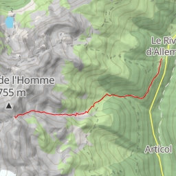 thumbnail for Col de Roche Noire, Versant Est