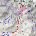 thumbnail for Mont Malinvern, Couloir Nord Ouest (Dufranc)