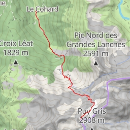 thumbnail for Pointe de Comberousse, Face Nord-Est