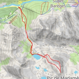 thumbnail for Pic de la Touatère, versant NW par le lac Dets Coubous
