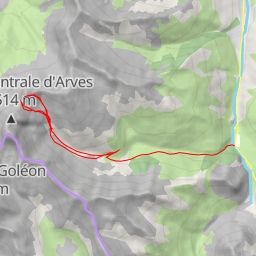 thumbnail for Aiguille septentrionale (Tête de Chat), Couloir du Miaou