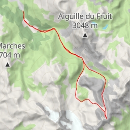 thumbnail for Col des Fonds, Boucle Vallon du Fruit - Revers de Gébroulaz