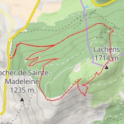 thumbnail for Le Lachens d'Esclapon, Crête Sud Ouest