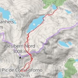 thumbnail for Besiberri del Mig, Face E par la Bretxa Peyta