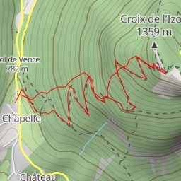 thumbnail for Mont Saint Eynard, Du col de Vence