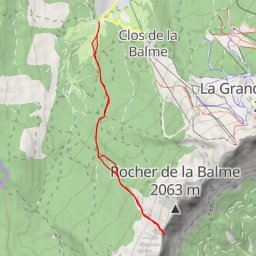 thumbnail for Rochers de la Balme, normale