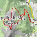 thumbnail for Dent Portetta, Couloir Nord de Roche de Moret en boucle