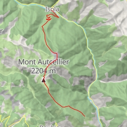 thumbnail for Mont Gravières, Traversée de Roure à Isola Village