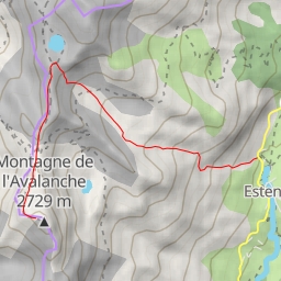 thumbnail for Montagne de l'Avalanche, en AR par le Vallon des Fournès