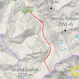 thumbnail for Col du Fourchon, par le val Ferret