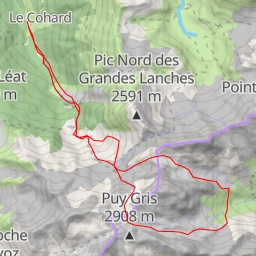 thumbnail for Col de Comberousse, par le refuge de l'oule