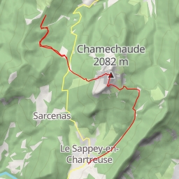 thumbnail for Chamechaude, Pied des falaises Est