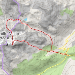 thumbnail for Crête de la Marmottane, Tour horaire depuis le col du Glandon