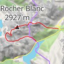 thumbnail for Rocher Blanc, traversée intégrale