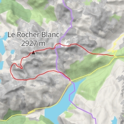 thumbnail for Rocher Blanc, traversée intégrale