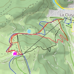 thumbnail for Pointe de Beauregard, Itinéraire balisé ski de rando débutant