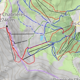 thumbnail for Pic de Chabrières, Face Est
