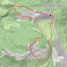 thumbnail for Montagne de Belle Motte, En boucle avec Mt Barral