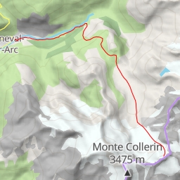 thumbnail for Petite Ciamarella, Face N par le glacier des Evettes