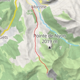 thumbnail for Pointe de Chamossière, Normale par les pistes