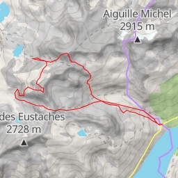 thumbnail for La Pyramide, Tour, par le Rocher Blanc
