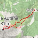 thumbnail for Grande Autane, Couloir E - depuis Archinard