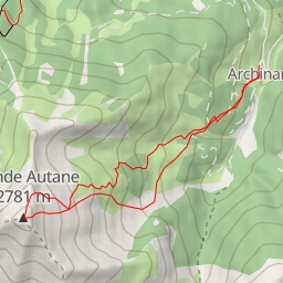 thumbnail for Grande Autane, Couloir E - depuis Archinard