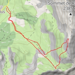 thumbnail for Pic de Pré Chambenne, En boucle par le Col de Rabou