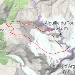 thumbnail for Tete Blanche, depuis Refuge Albert 1er