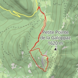 thumbnail for Pointe de la Galoppaz, Par le col de la Buffaz ouest
