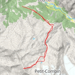 thumbnail for Pointe de Boveire, Par la cabane Marcel Brunet