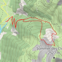 thumbnail for Sommet des Clottous, Couloir NE des Adversets, branche orientale