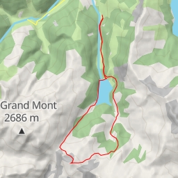 thumbnail for Pointe du Riondet, combe nord est