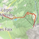 thumbnail for Le Cuchon, via les pistes de Saint-Léger-les-Mélèzes