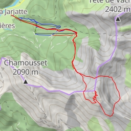 thumbnail for Tête de Garnesier, Tour et sommet