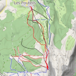 thumbnail for Rochers des Jaux, Versant Ouest, par le télésiège des Crêtes