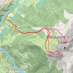 thumbnail for Montagne d'Outray, sommet S, Petit Couloir SW