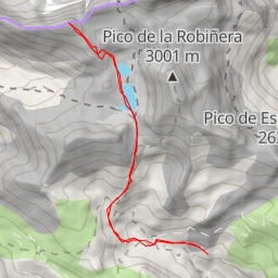 thumbnail for Pène Blanque, versant S depuis Chisagüés