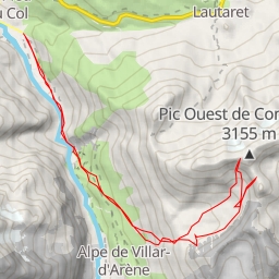 thumbnail for Pic Ouest de Combeynot, Couloir Sud&nbsp;