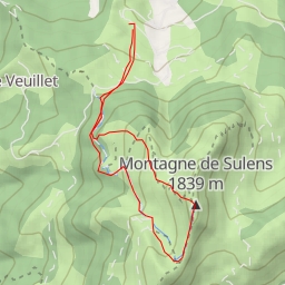 thumbnail for Montagne de Sulens, Couloir Nord