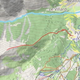thumbnail for Crête de Reychard, Arête Est