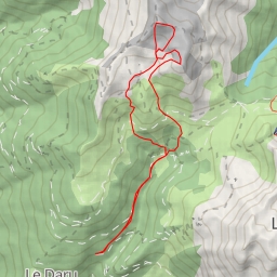 thumbnail for Pointe de la Grande Journée, versant Sud